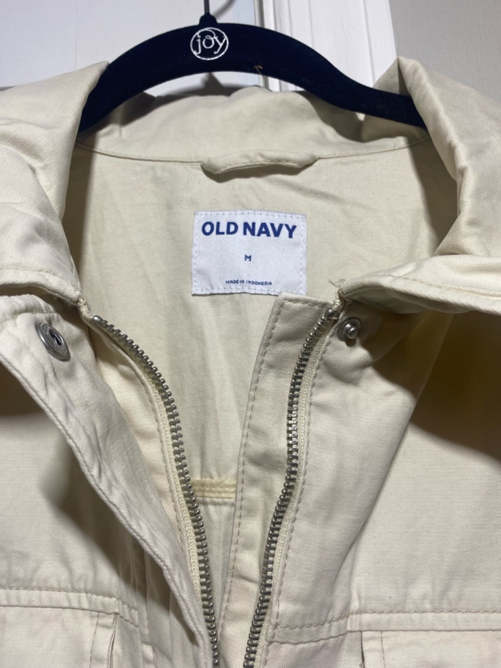 NWT! Old Navy Cinched Waist Utility Jacket - Size Medium - Picture 4 of 9